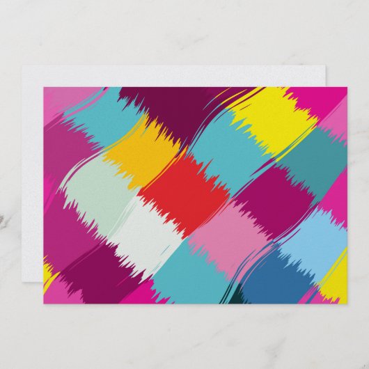 Paint strokes abstract design (Front/Back)