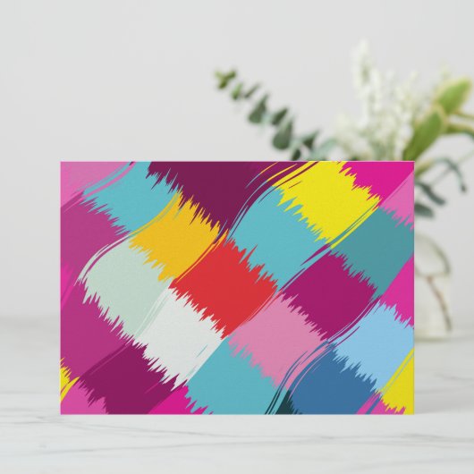 Paint strokes abstract design (Standing Front)