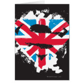 Paint Strokes British S-Shield (Front)