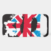 Paint Strokes British S-Shield Case-Mate iPhone Case (Back (Horizontal))