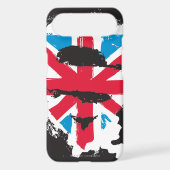 Paint Strokes British S-Shield Case-Mate iPhone Case (Back)
