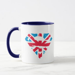 Paint Strokes British S-Shield Mug