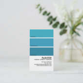 Paint Swatch Business Card (Standing Front)