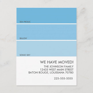 Paint Swatch Moving Announcement
