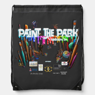 Paint The Park Drawstring Bag