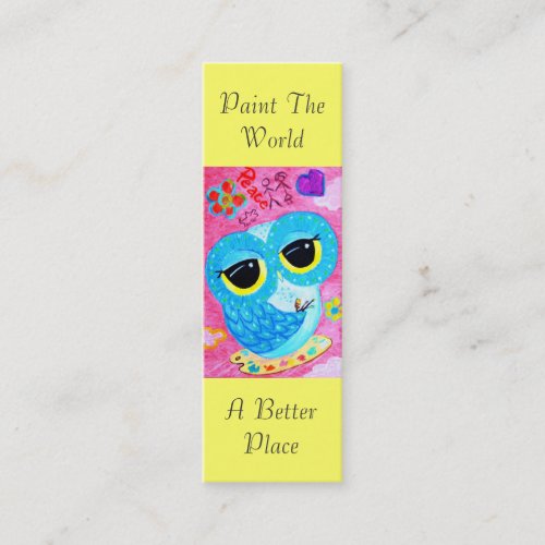 Paint The World A Better Place Business Card