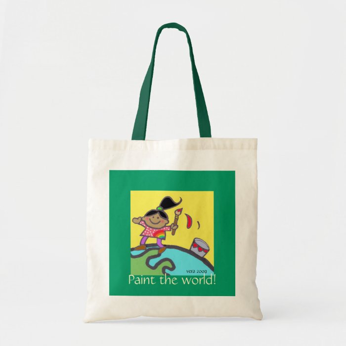 Paint the World by Vera Trembach Tote Bag