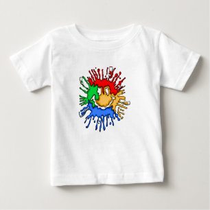 Paint Tube Smile Baby T-Shirt