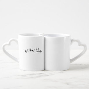 Paint Water Not Paint Water Artist's 2 Pc Mug Set