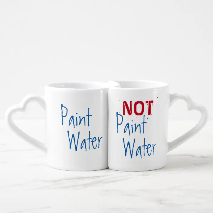 Coffee Mug Not Paint Water