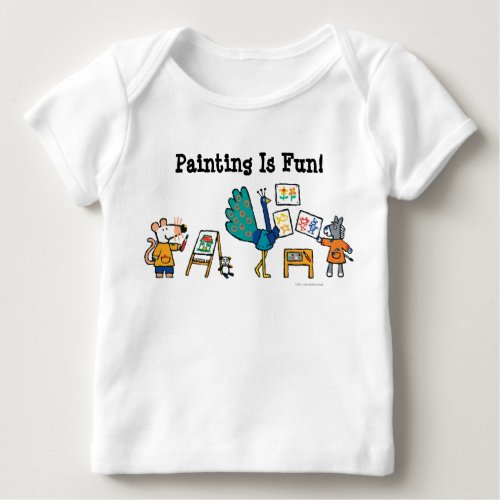 Paint with Maisy Baby T_Shirt