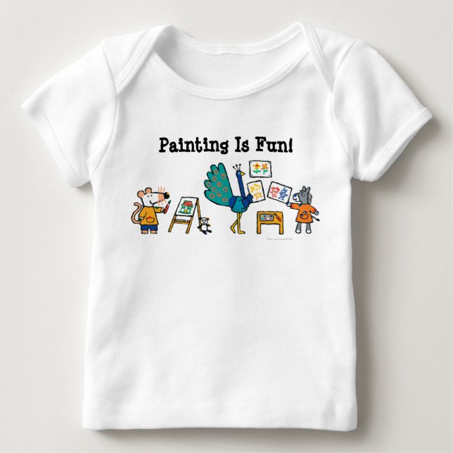 Paint with Maisy! Baby T-Shirt (Front)