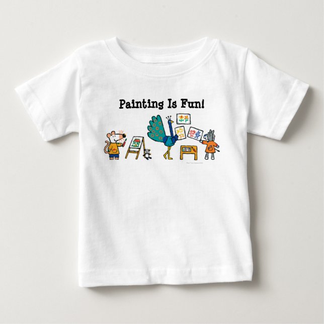 Paint with Maisy! Baby T-Shirt (Front)