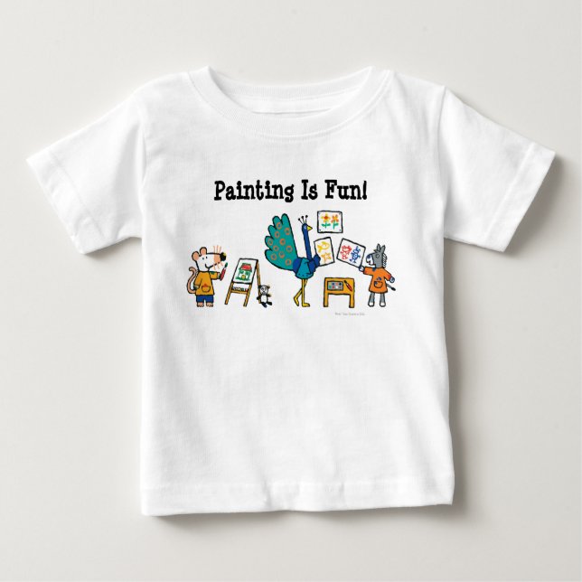 Paint with Maisy! Baby T-Shirt (Front)