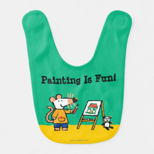 Paint with Maisy! Bib