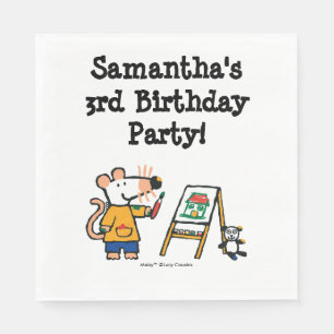 Paint with Maisy! Paper Napkins