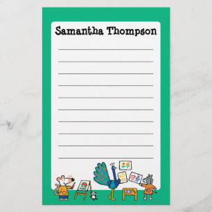 Paint with Maisy! Stationery