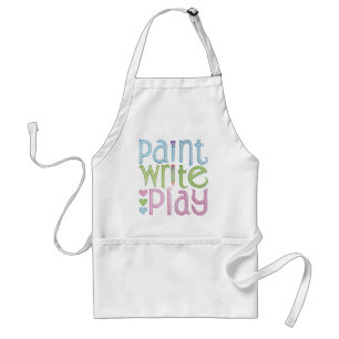 Paint Write Play Apron
