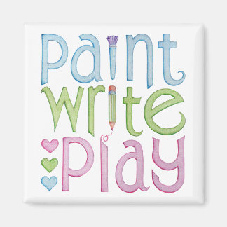 Paint Write Play Magnet