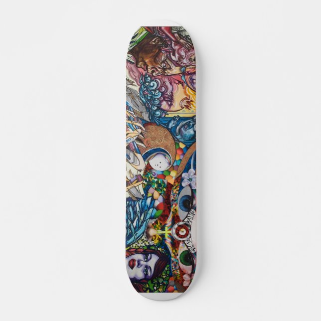 Paint Your Faith Skateboard Deck (Front)