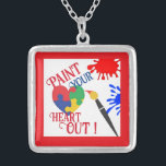 Paint Your Heart Out, Necklace<br><div class="desc">Paint Your Heart Out,  Necklace</div>