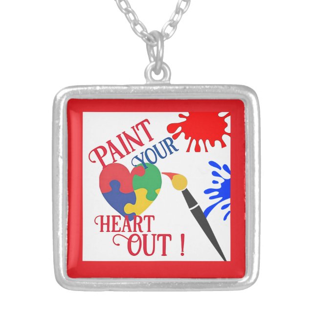 Paint Your Heart Out, Necklace (Front)