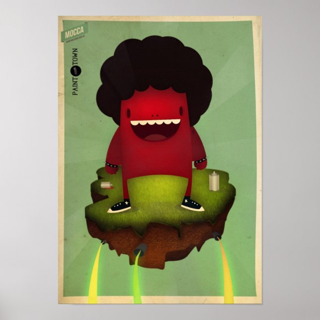 Paint Your Town Poster (Front)