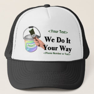 Paint Your Way - Customize Trucker Hat
