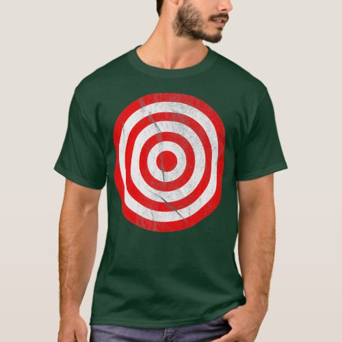 paintball board game Target funny bullseye gift T_Shirt