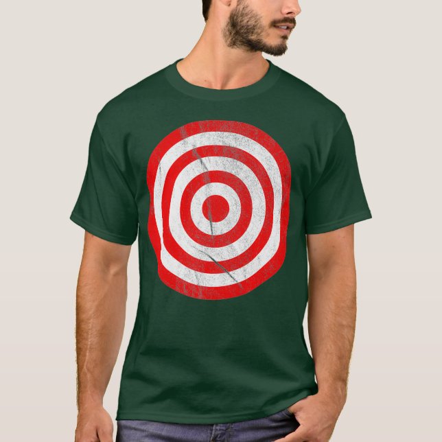 paintball board game Target funny bullseye gift T-Shirt (Front)