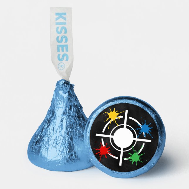 Paintball Boys Birthday Hershey®'s Kisses® (Front)