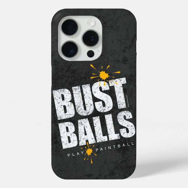 Paintball Bust Balls Case-Mate iPhone Case (Back)