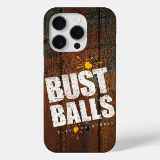 Paintball Bust Balls iPhone 15 Pro Case