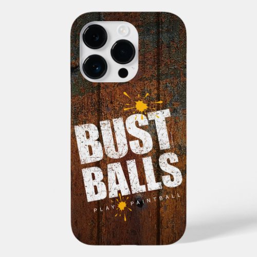 Paintball Bust Balls Case_Mate iPhone 14 Pro Case