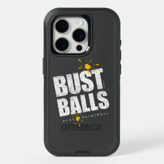Paintball Bust Balls iPhone 15 Pro Case