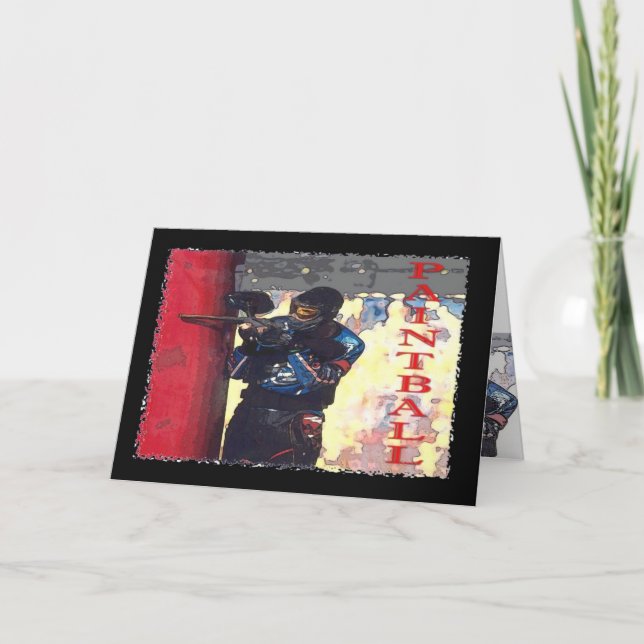 Paintball Card (Front)