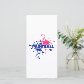 Paintball color splash (Standing Front)