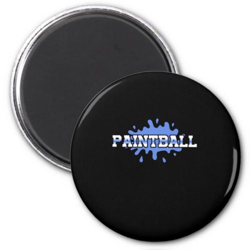 Paintball Color Splat Paintball Marker Gun Gift Magnet