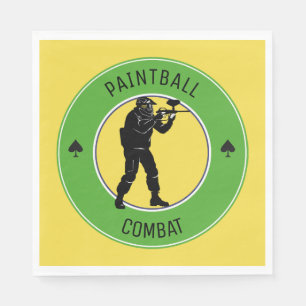 Paintball Combat Napkins