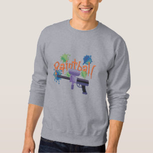 PaintBall Embroidered Sweatshirt