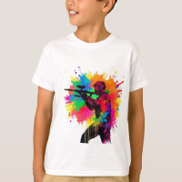 Paintball Gamer Colorful Design
