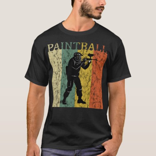 Paintball Gotcha Vintage T_Shirt