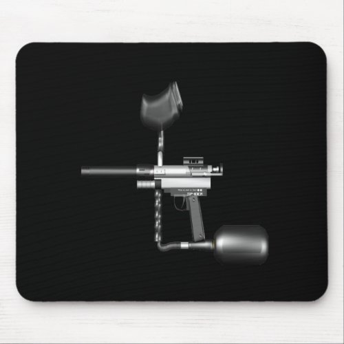 Paintball Gun Mouse Pad