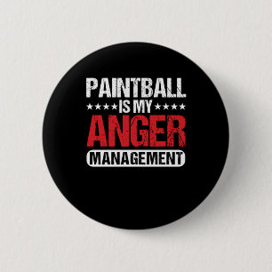 Paintball Is My Anger Management Paintball Marker Button