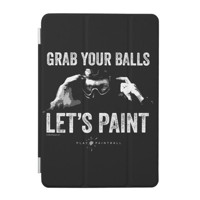 Paintball Let’s Paint iPad Mini Cover (Front)
