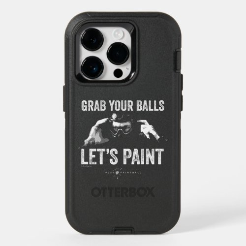 Paintball Lets Paint OtterBox iPhone 14 Pro Case