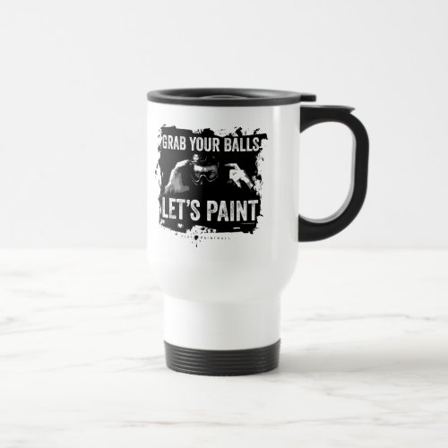 Paintball Lets Paint Travel Mug