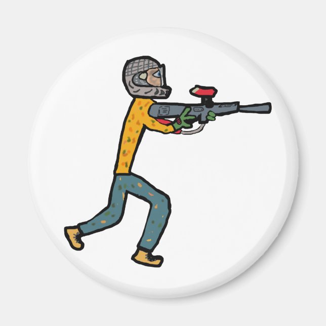 Paintball Magnet (Front)