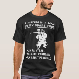 Paintball Mayhem Unleashed: Embrace the Colorful F T-Shirt