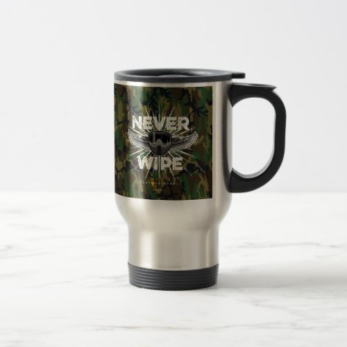 Paintball Never Wipe camo Travel Mug